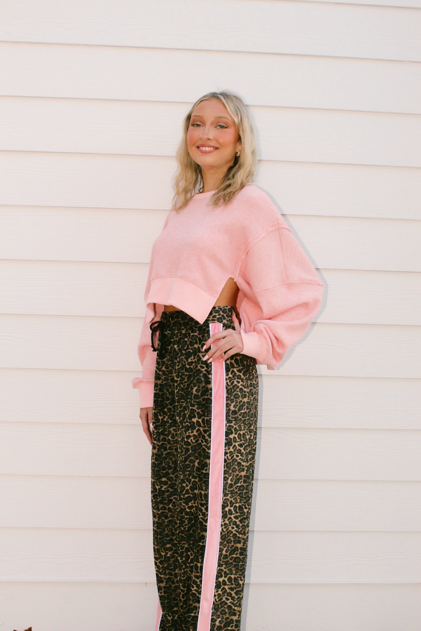 Cozy weather sweater Pink