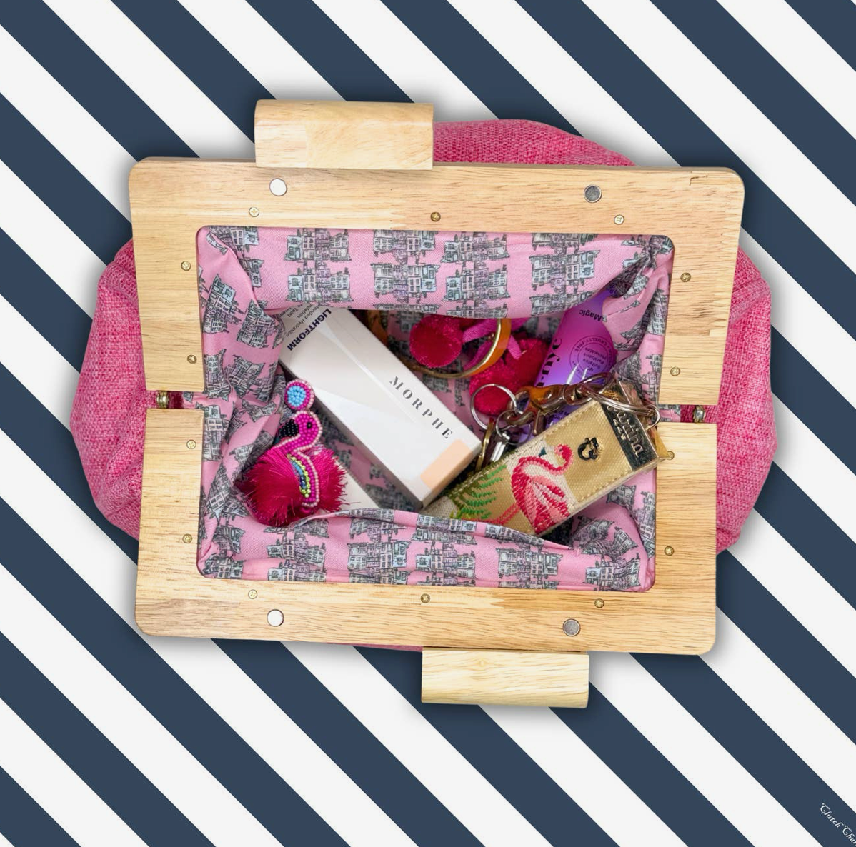 East Bay Clutch Pink
