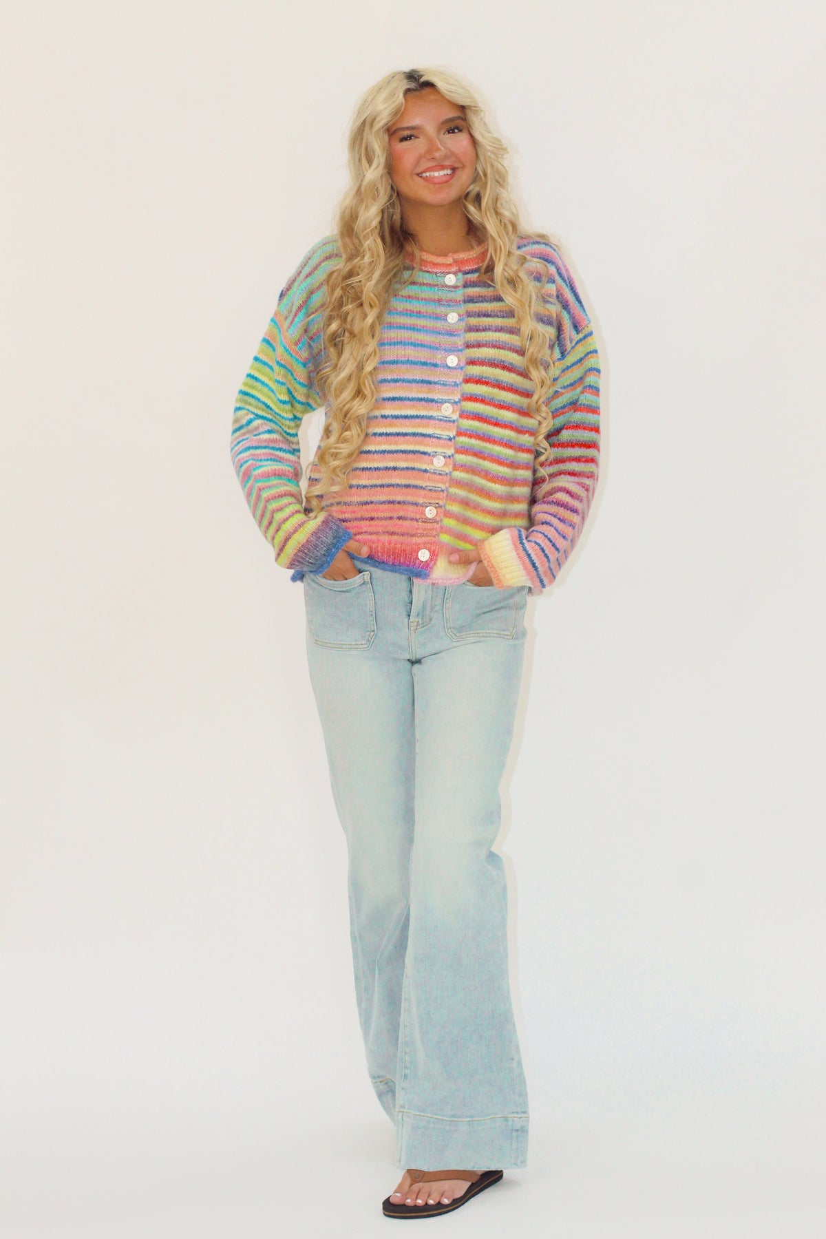 On the brighter side cardigan 