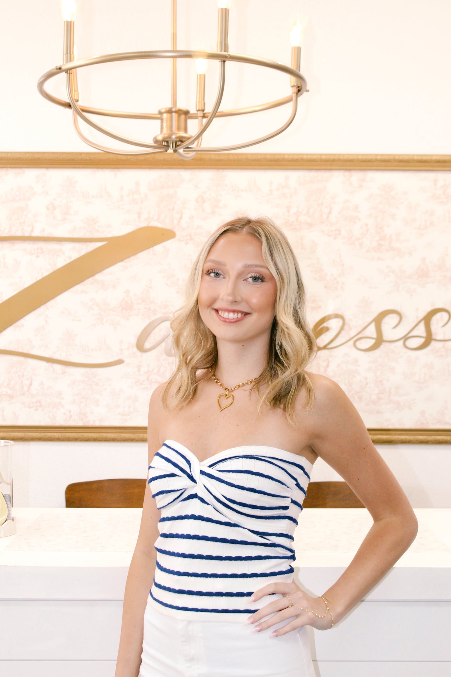 Coast Line Tube Top
