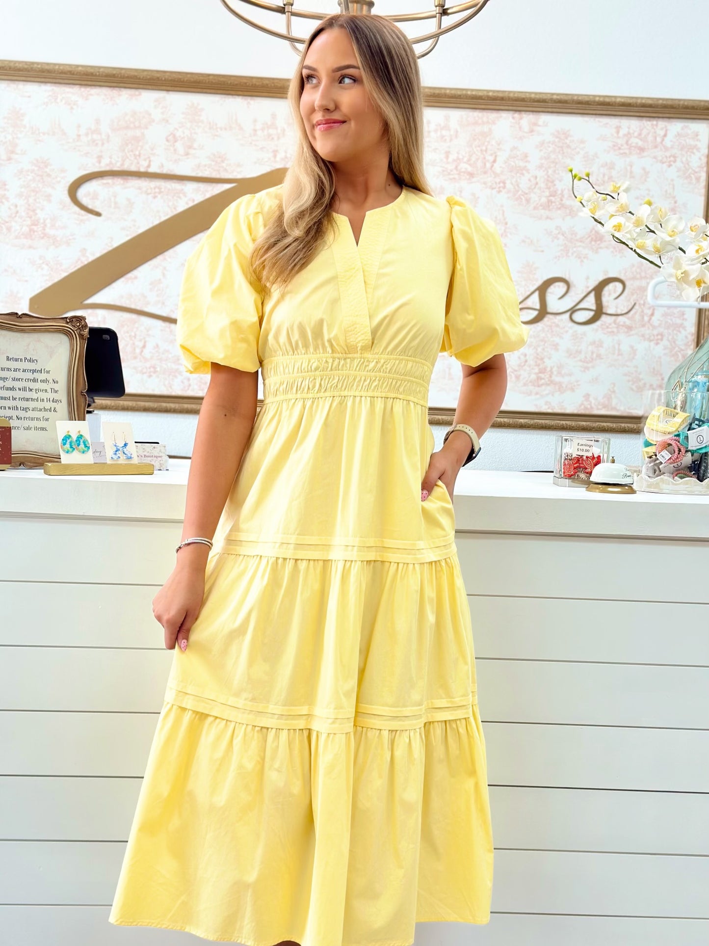 Hummingbird dress