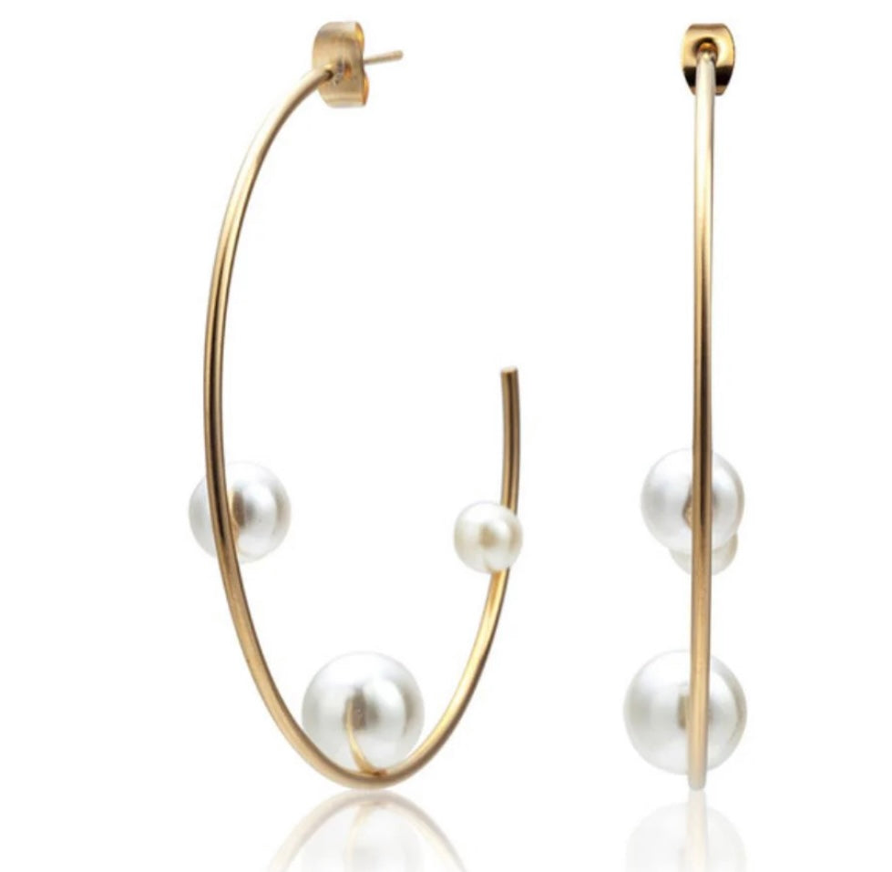 Allie Pearl hoops