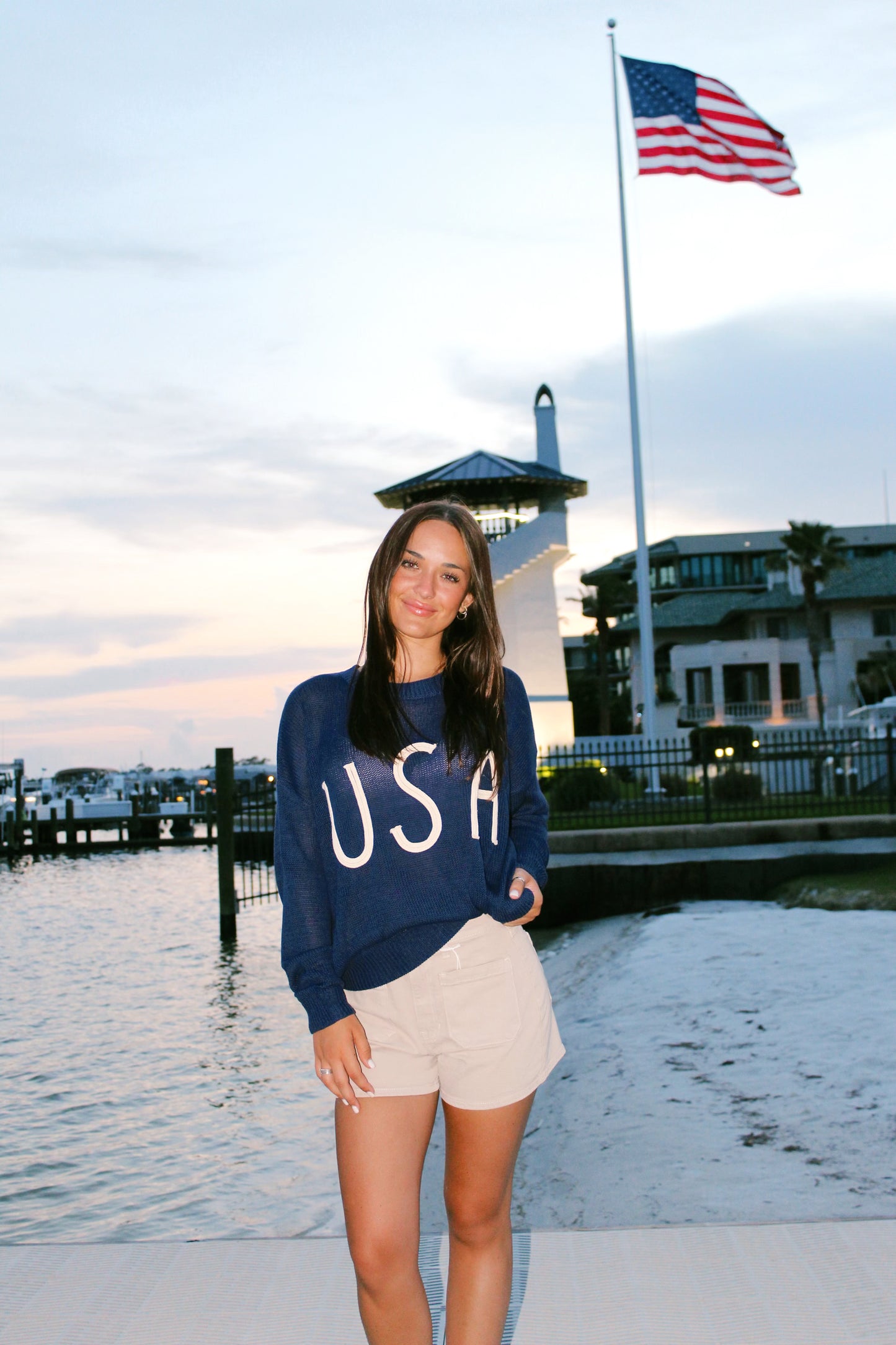 USA sweater top