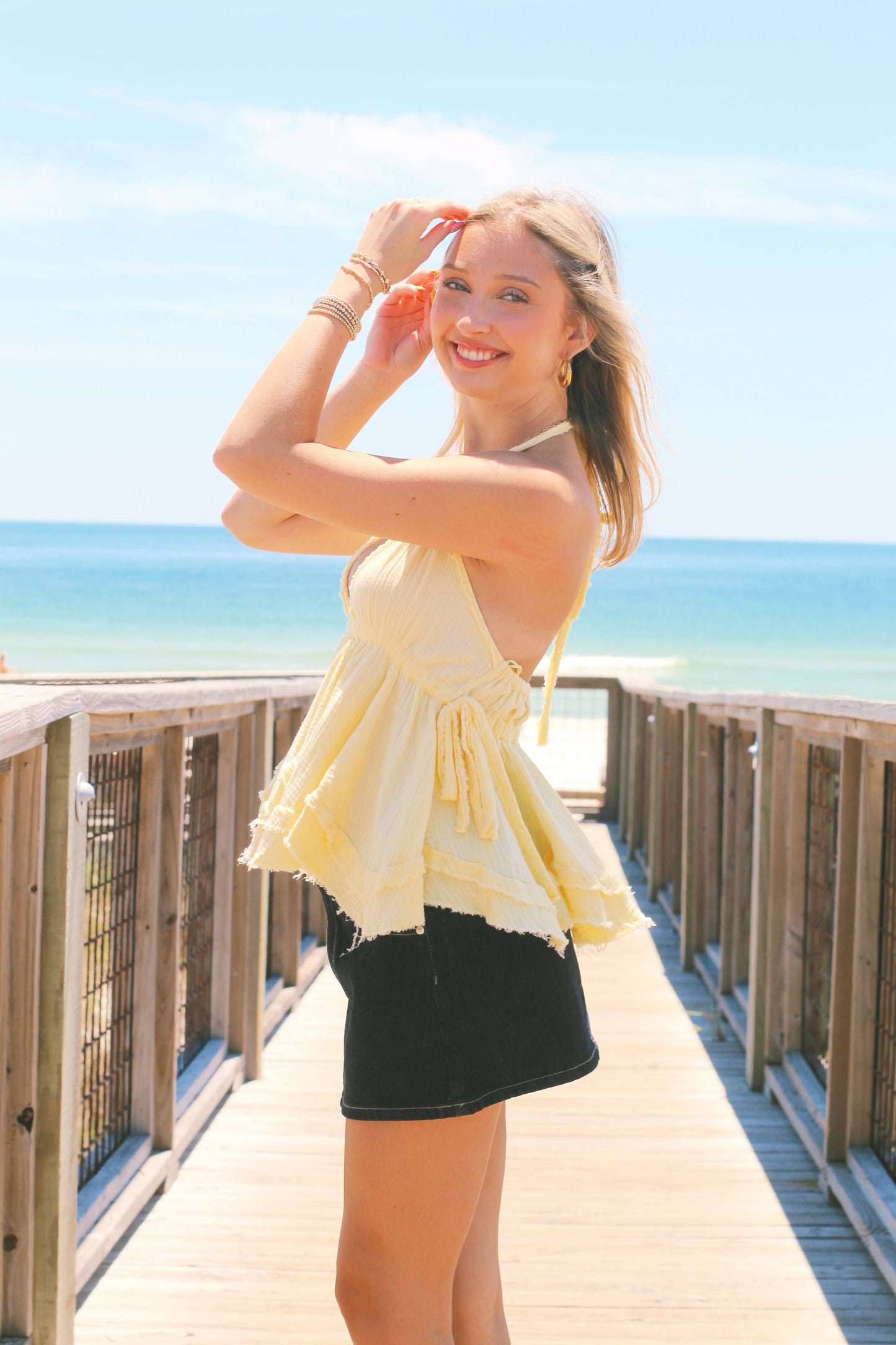 Midnight Denim Mini Skirt