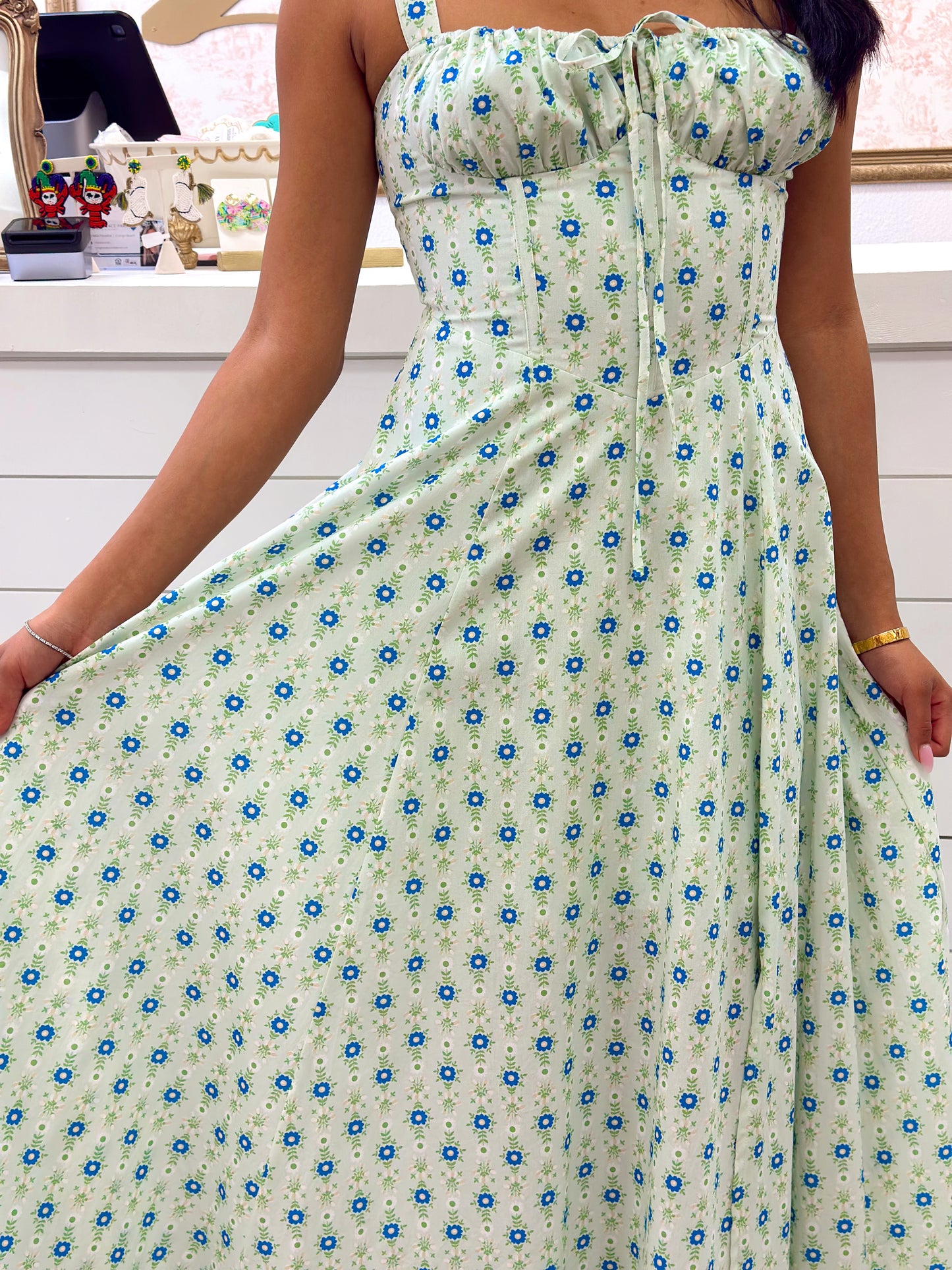 Spring fields dress