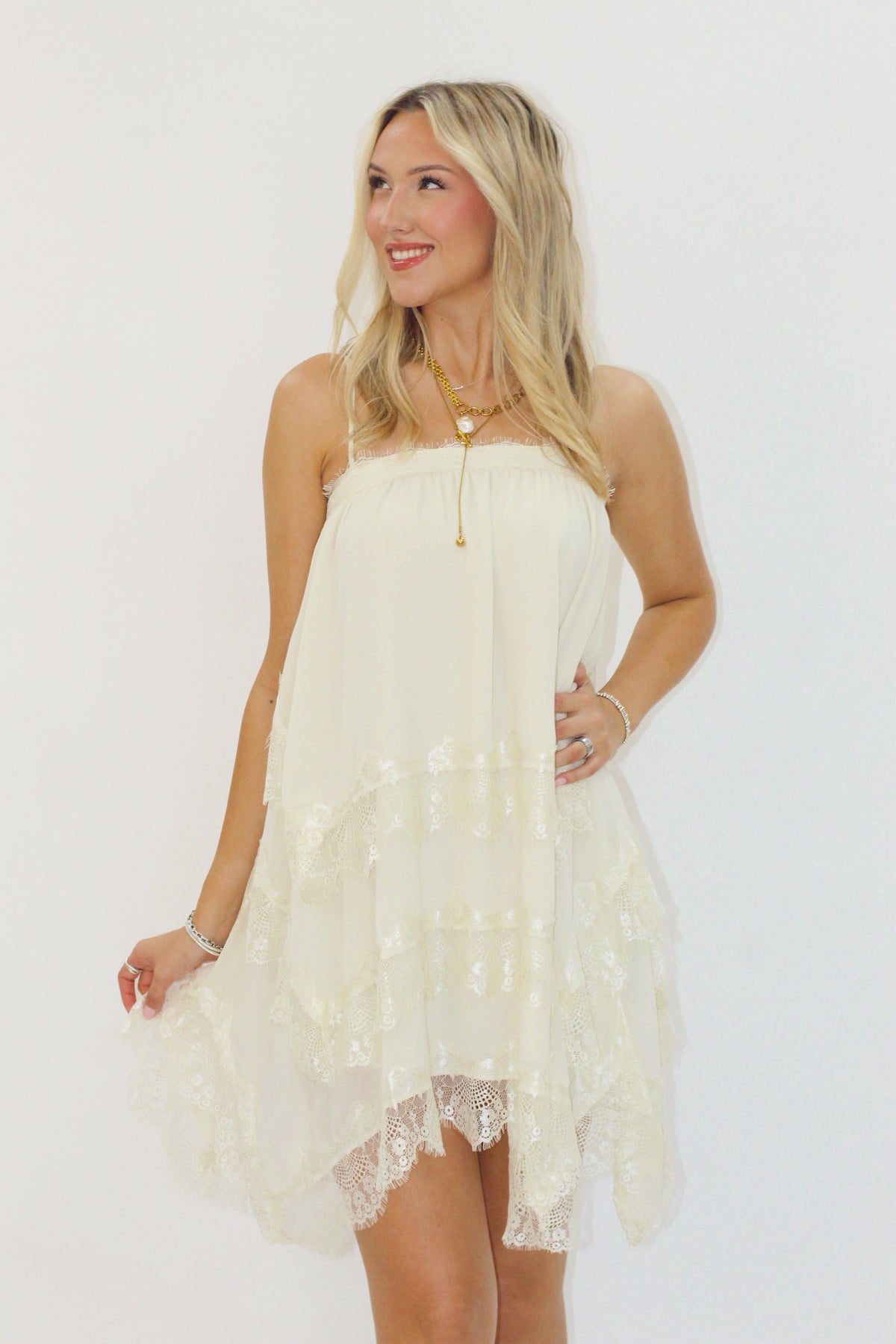 Créme Dress