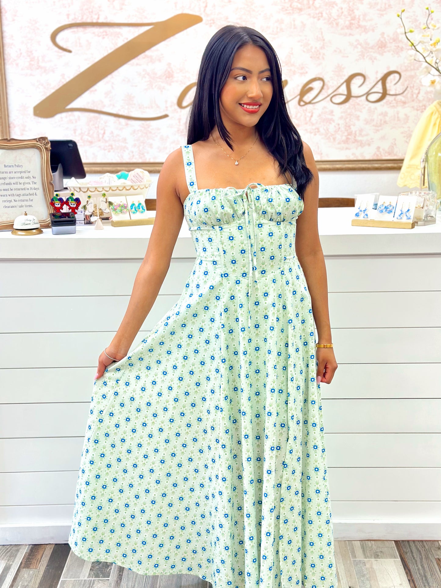 Spring fields dress
