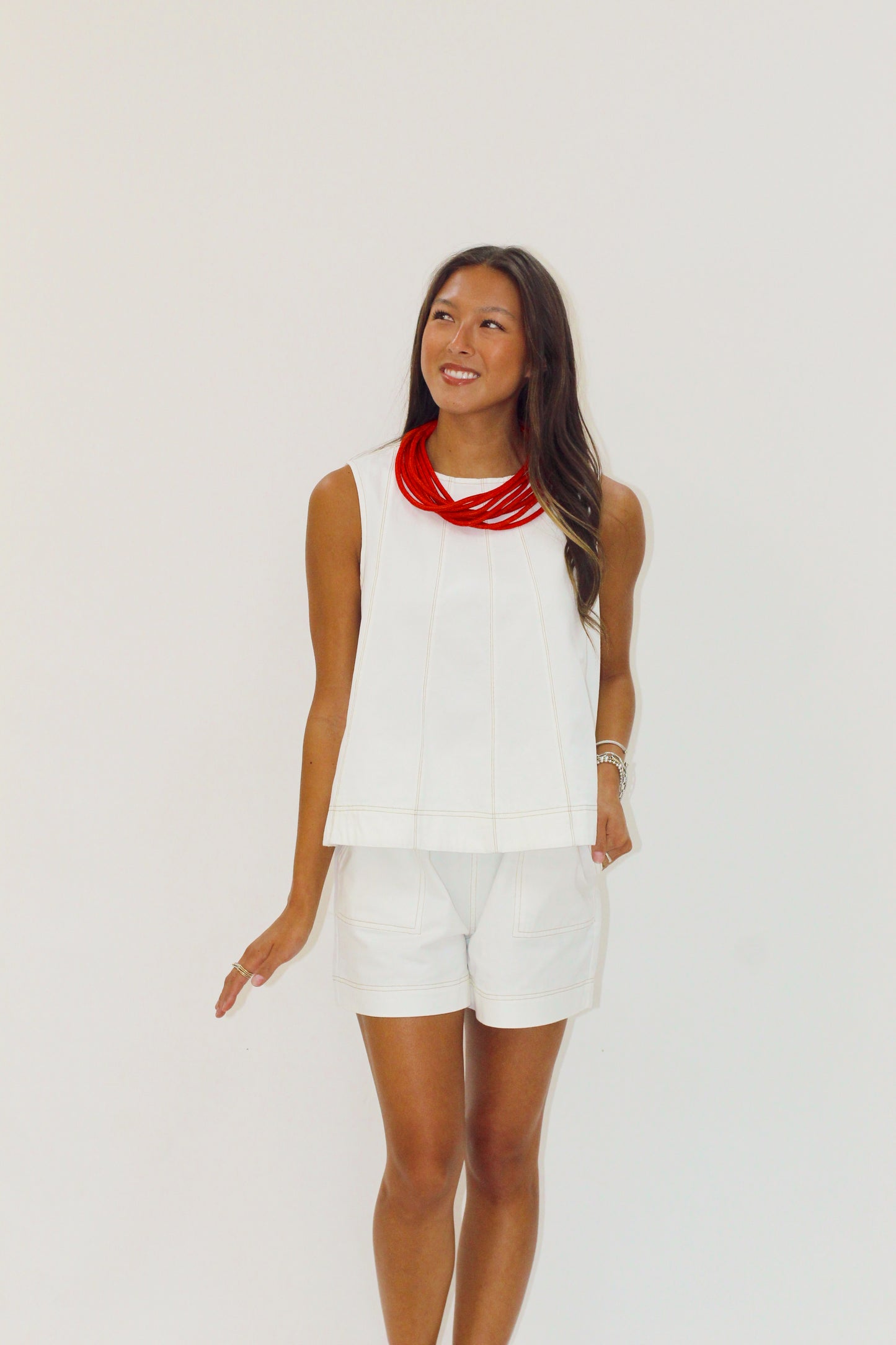My Type Denim Shorts Set