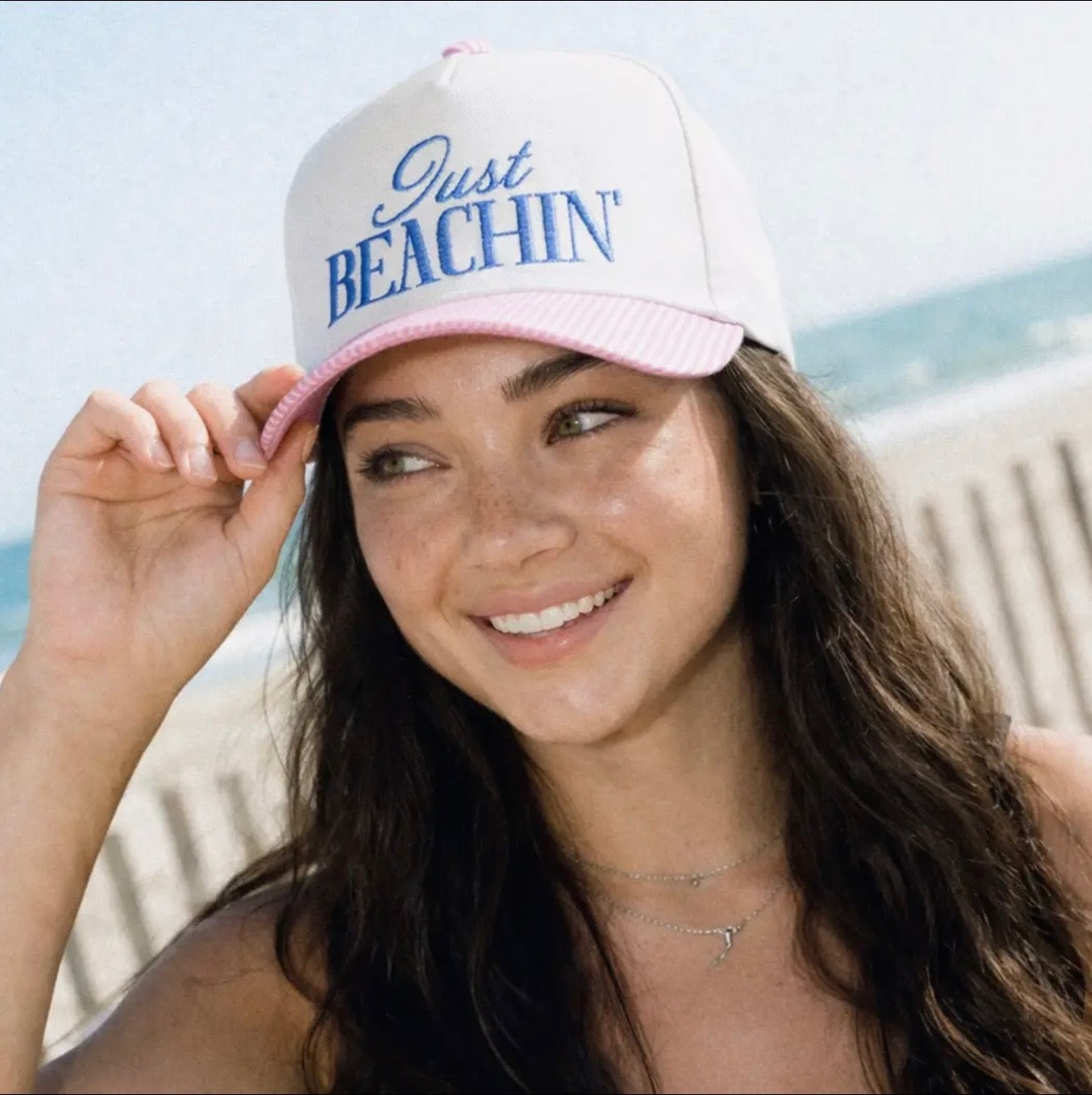 Just Beachin Trucker Hat