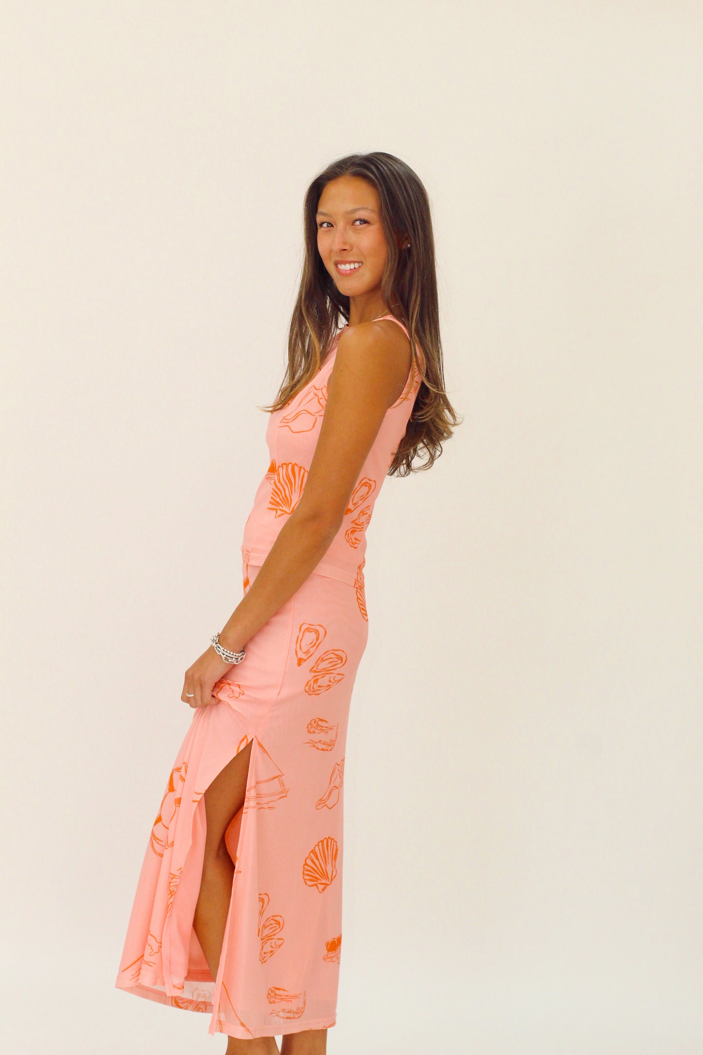 Marine Life Skirt Set