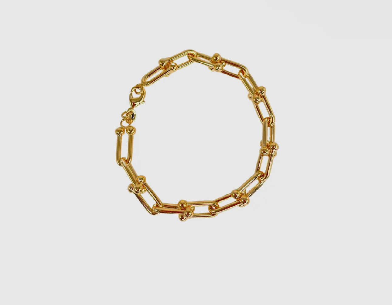 U link chain Braclet