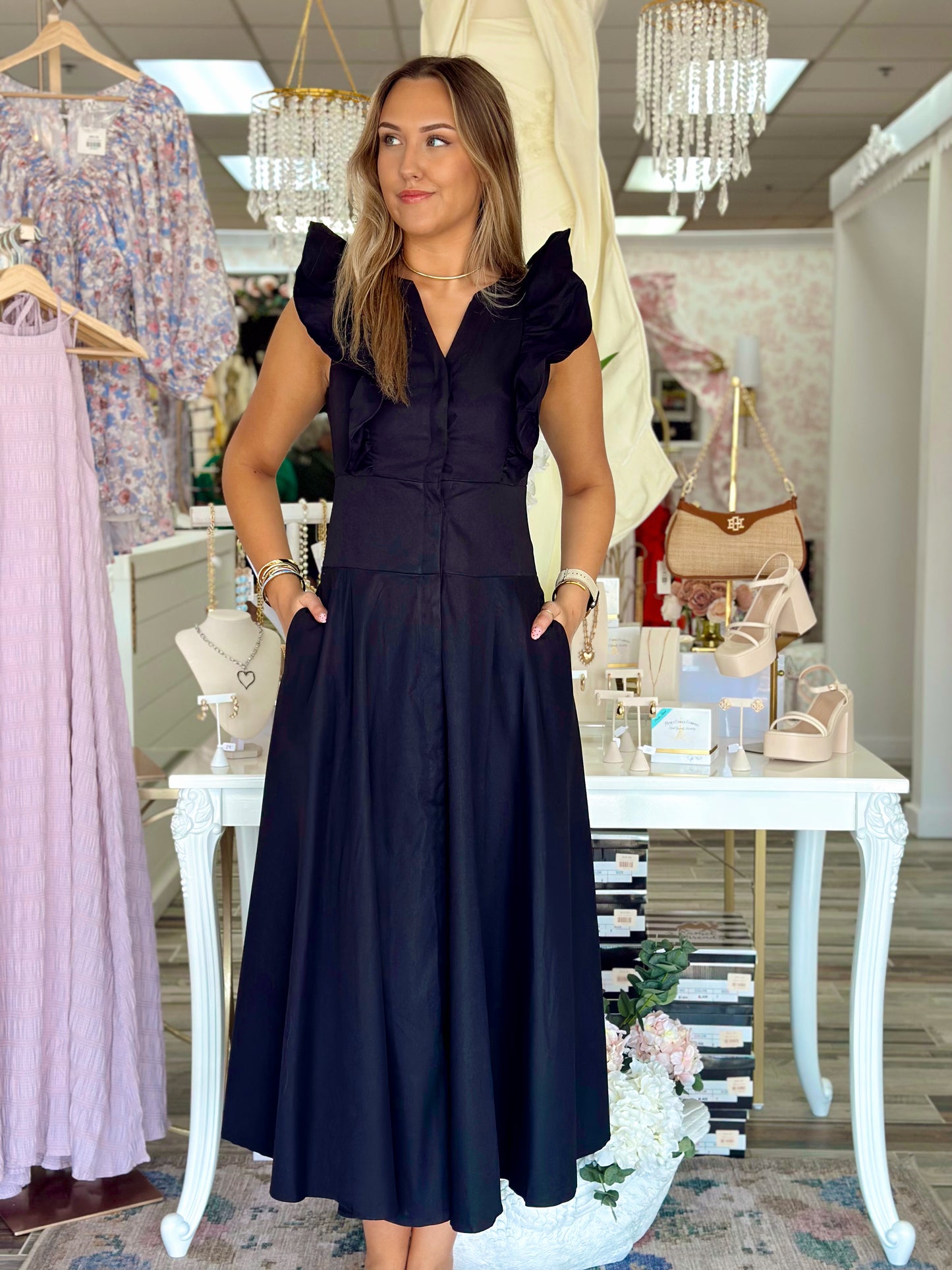 Betty Black Dress