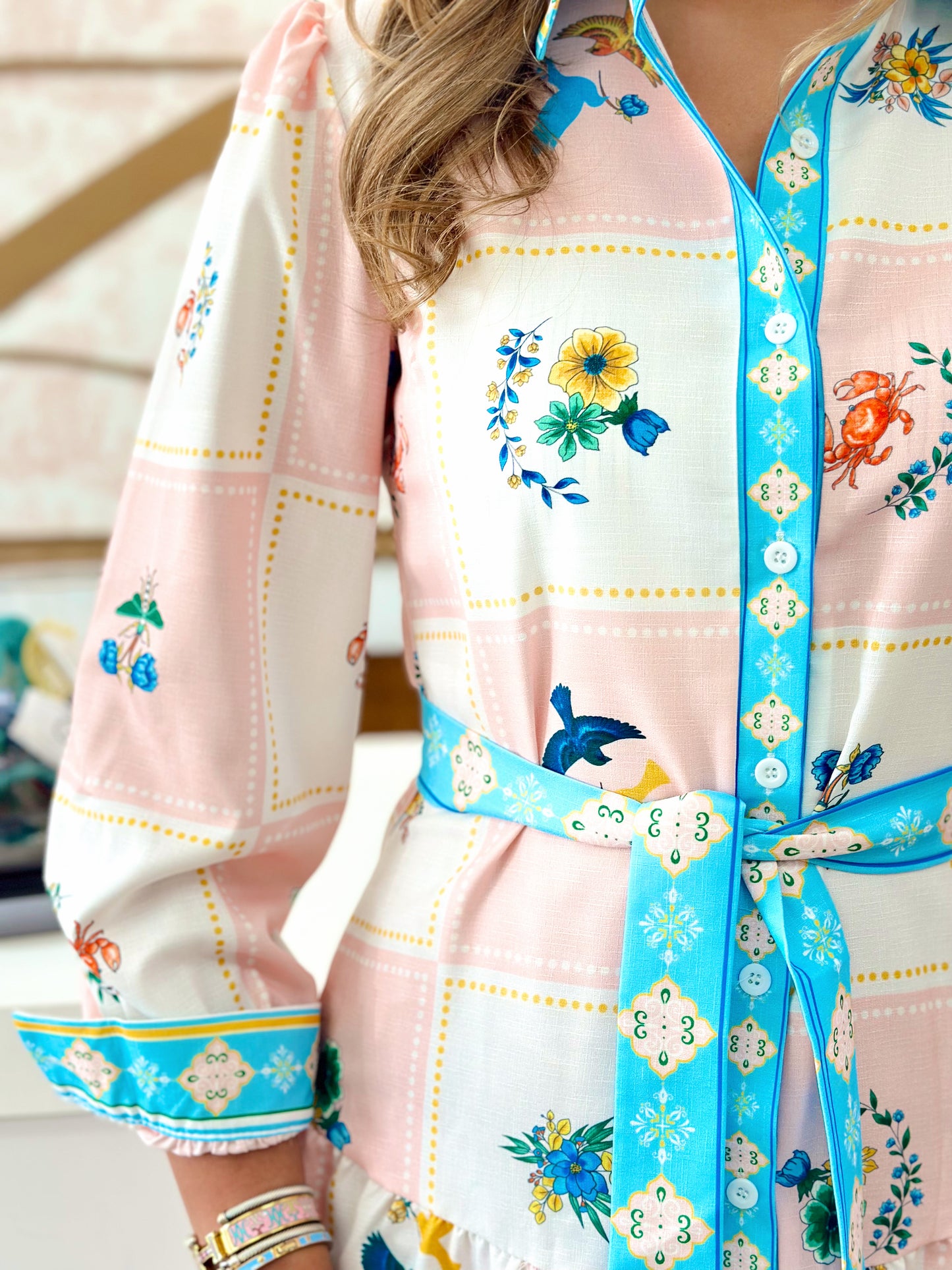 Salty pink dress