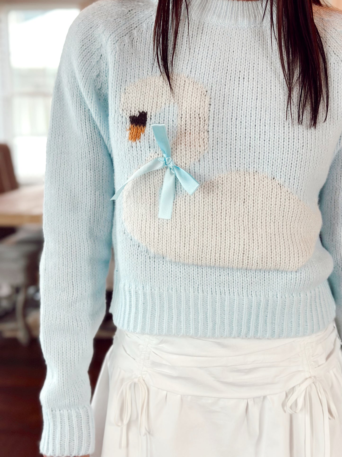 Swan sweater