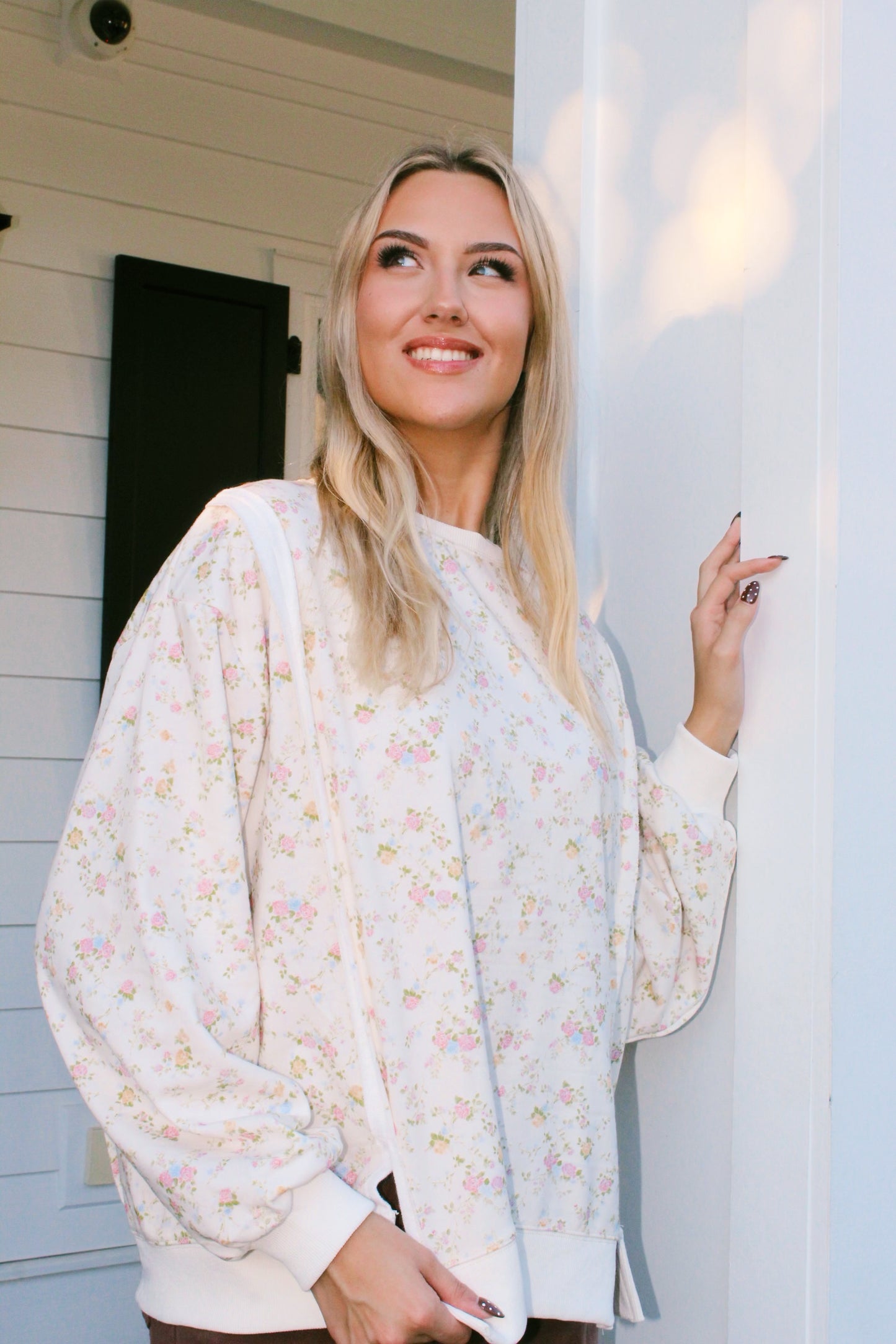 Floral Fantasy Sweater