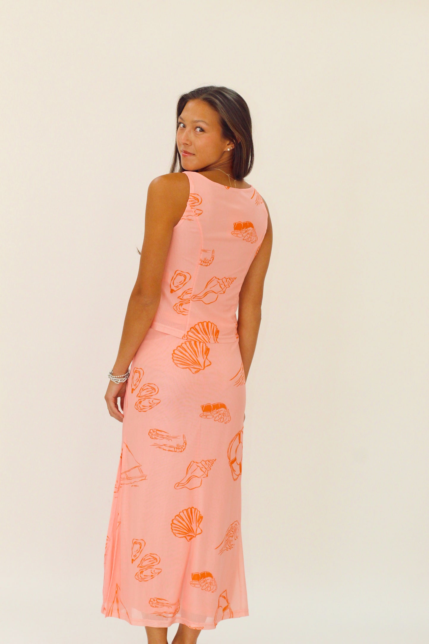 Marine Life Skirt Set