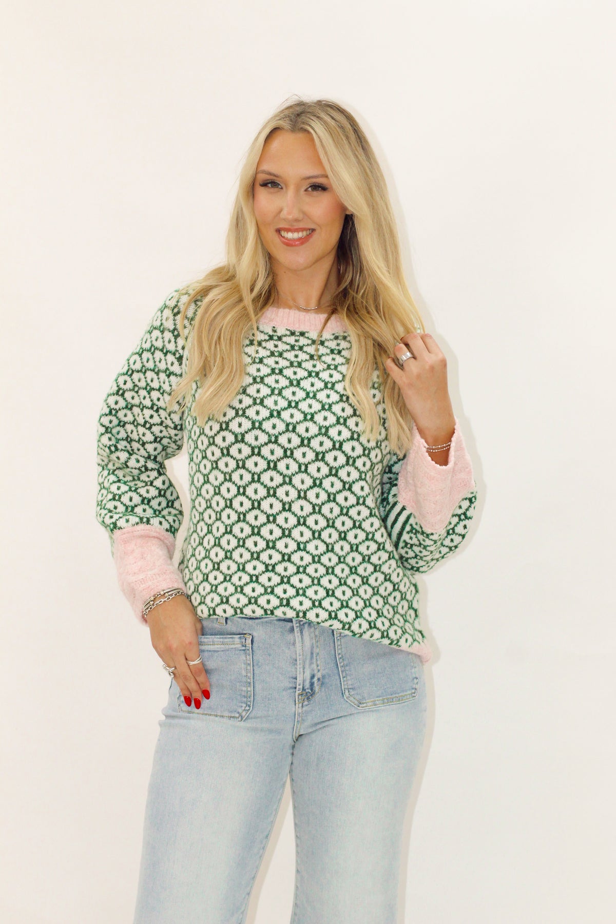 Scattered Flowers Sweaters