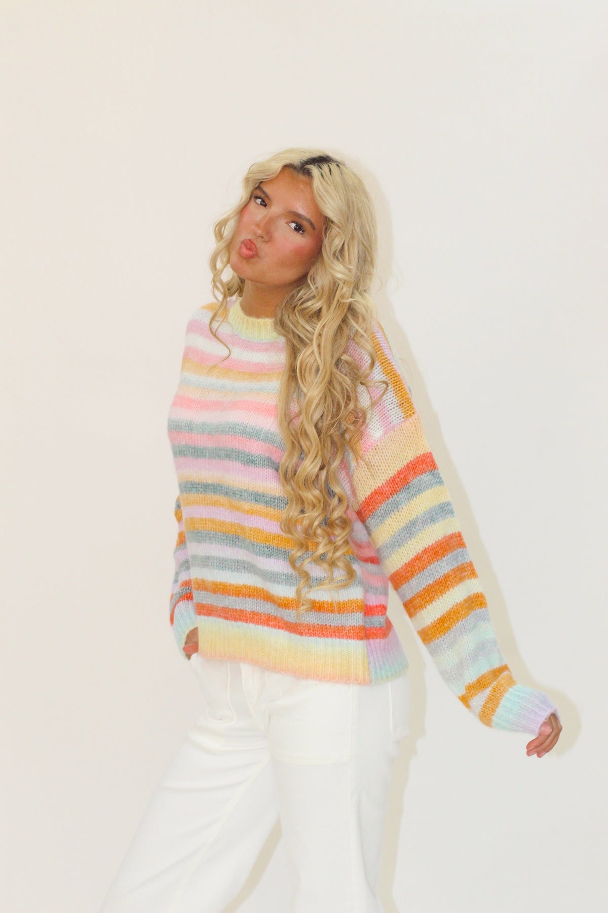 Sunset by the beach Sweater