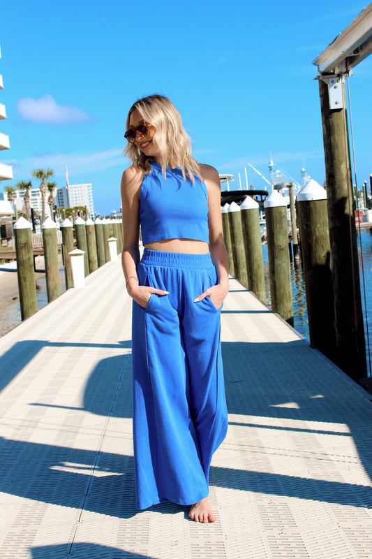 Cobalt Sea Pant Set