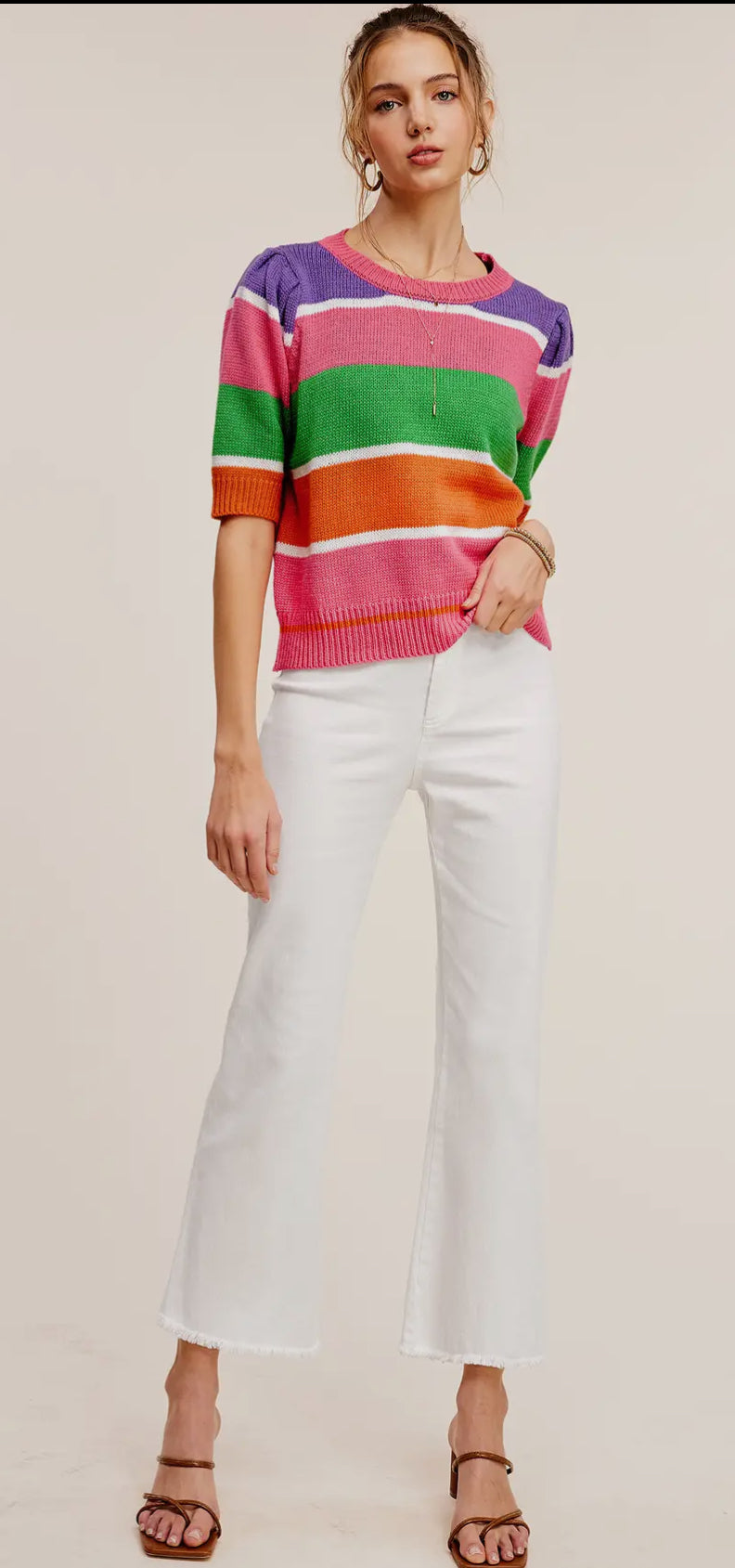 Paper White Pants