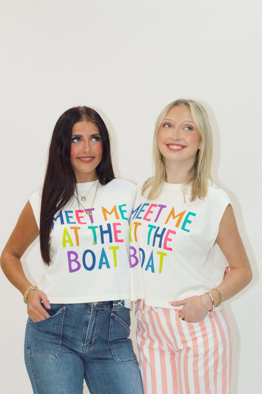 Meet Me At The Boat Tee Shirt