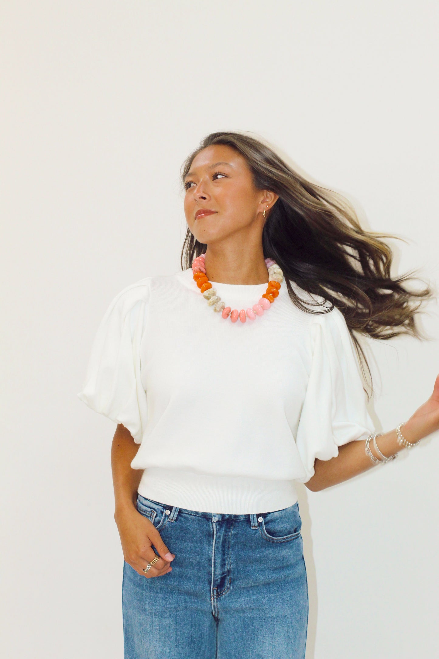Truffle Puff Sleeve Top