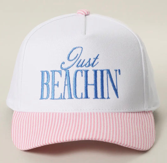 Just Beachin Trucker Hat
