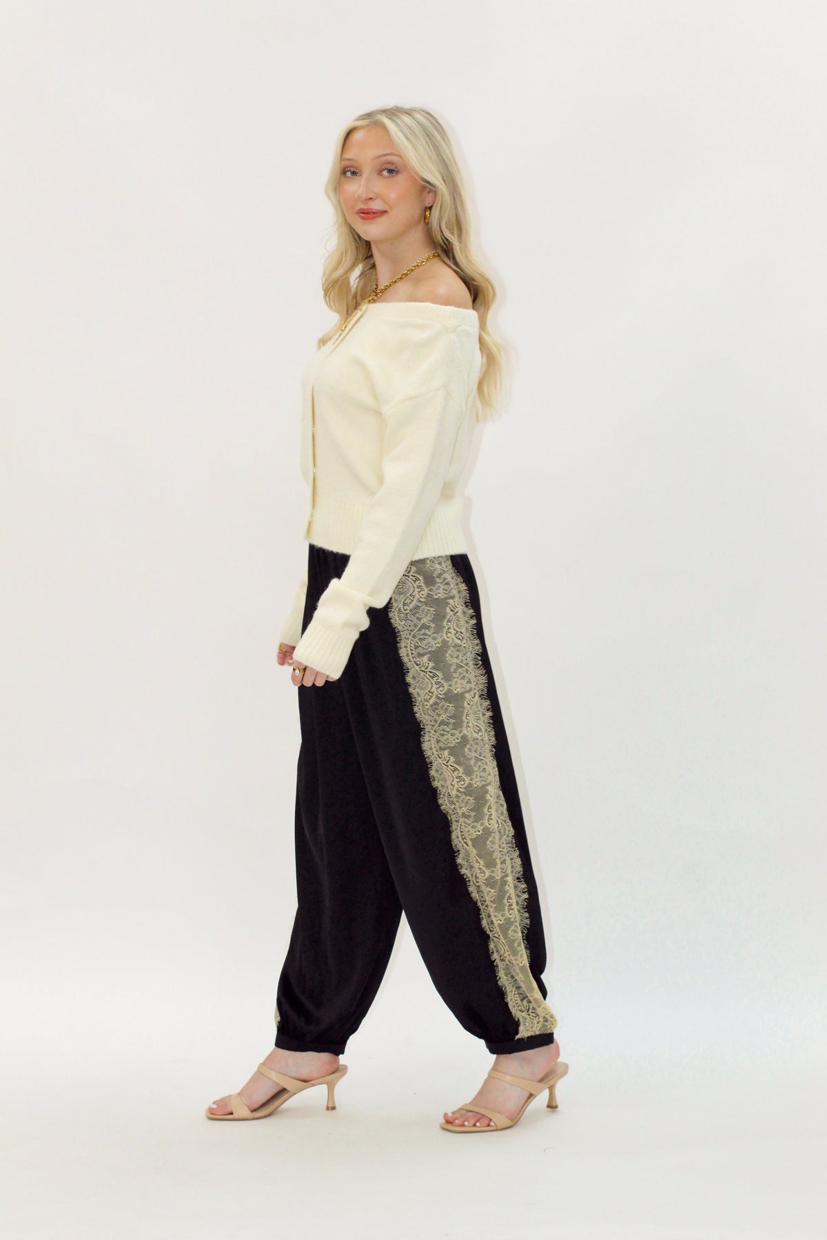Autumn Darling Satin Joggers