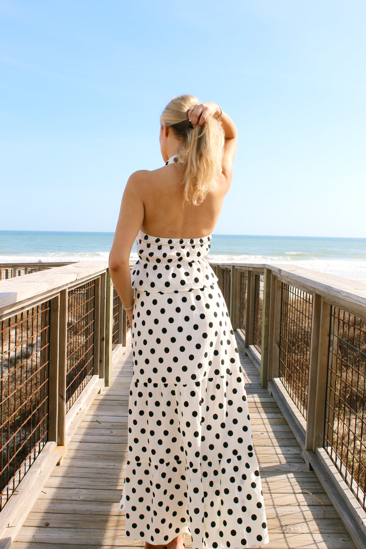 Warm Nights Polka Dot Set
