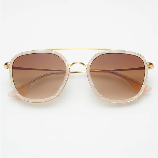 FREYRS Weston Acetate - Light Pink / Brown