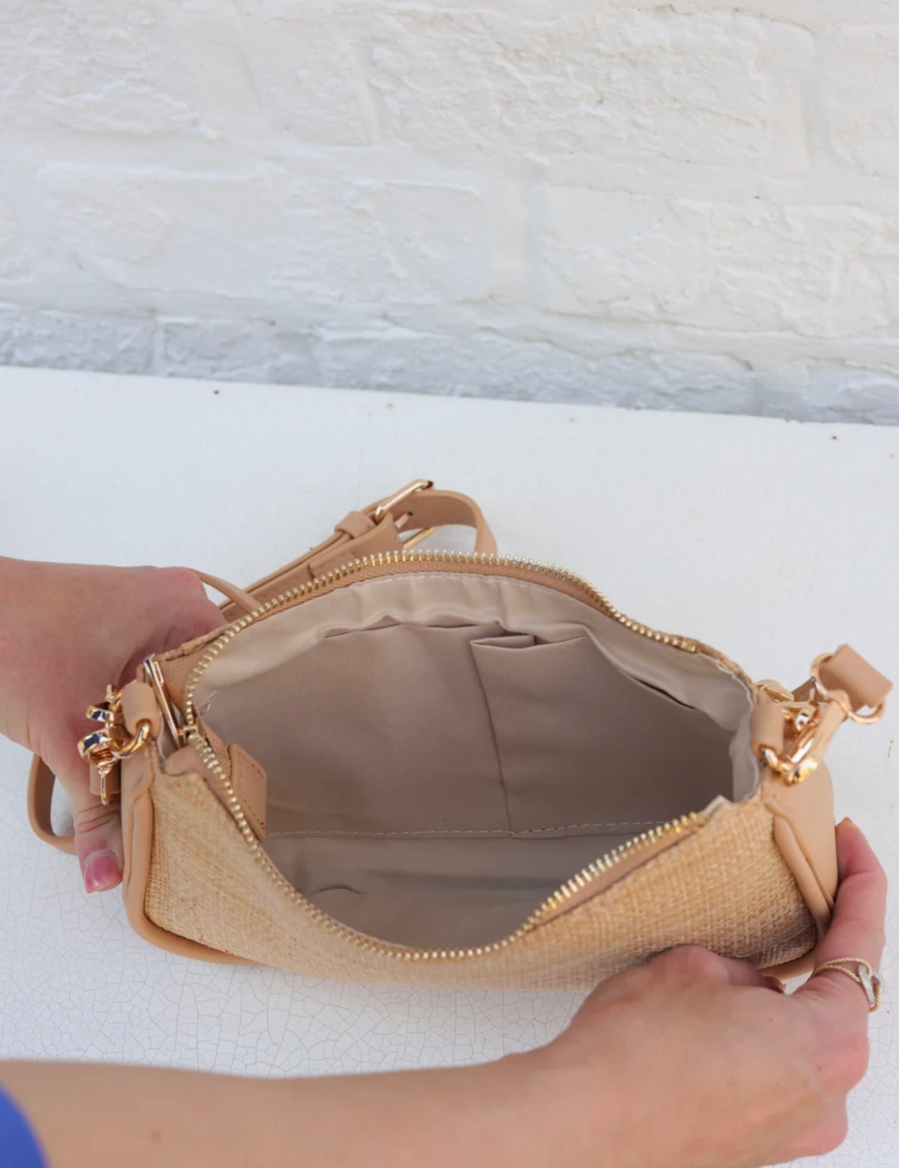 Joan Crossbody natural tan