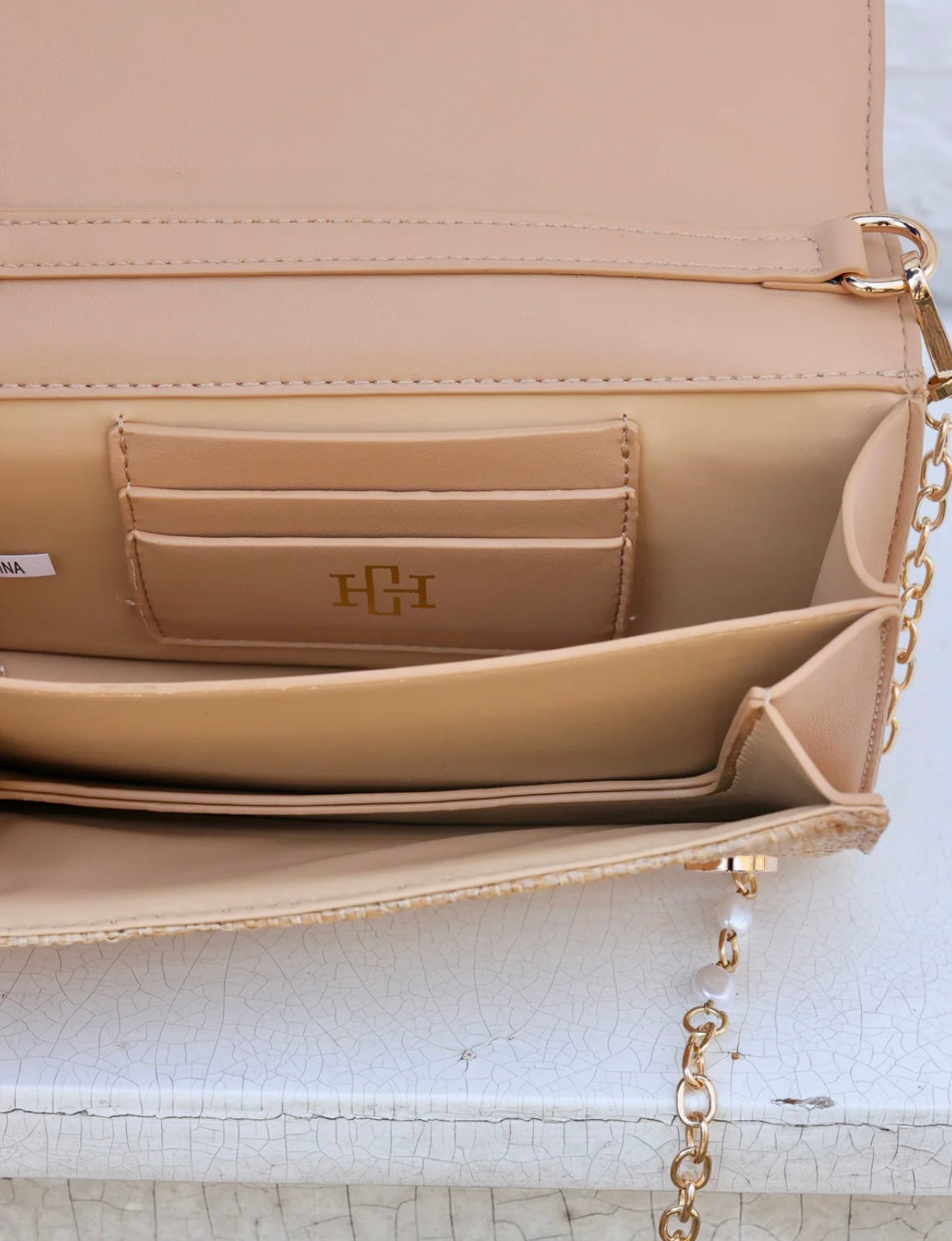 Brynleigh Cluth Crossbody NATURAL QUILTED LQ