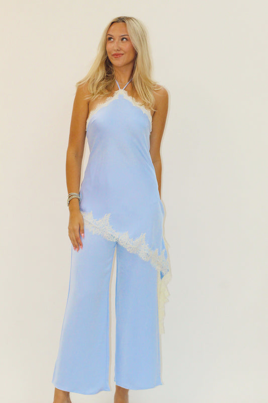 Vidia Satin Jumpsuit