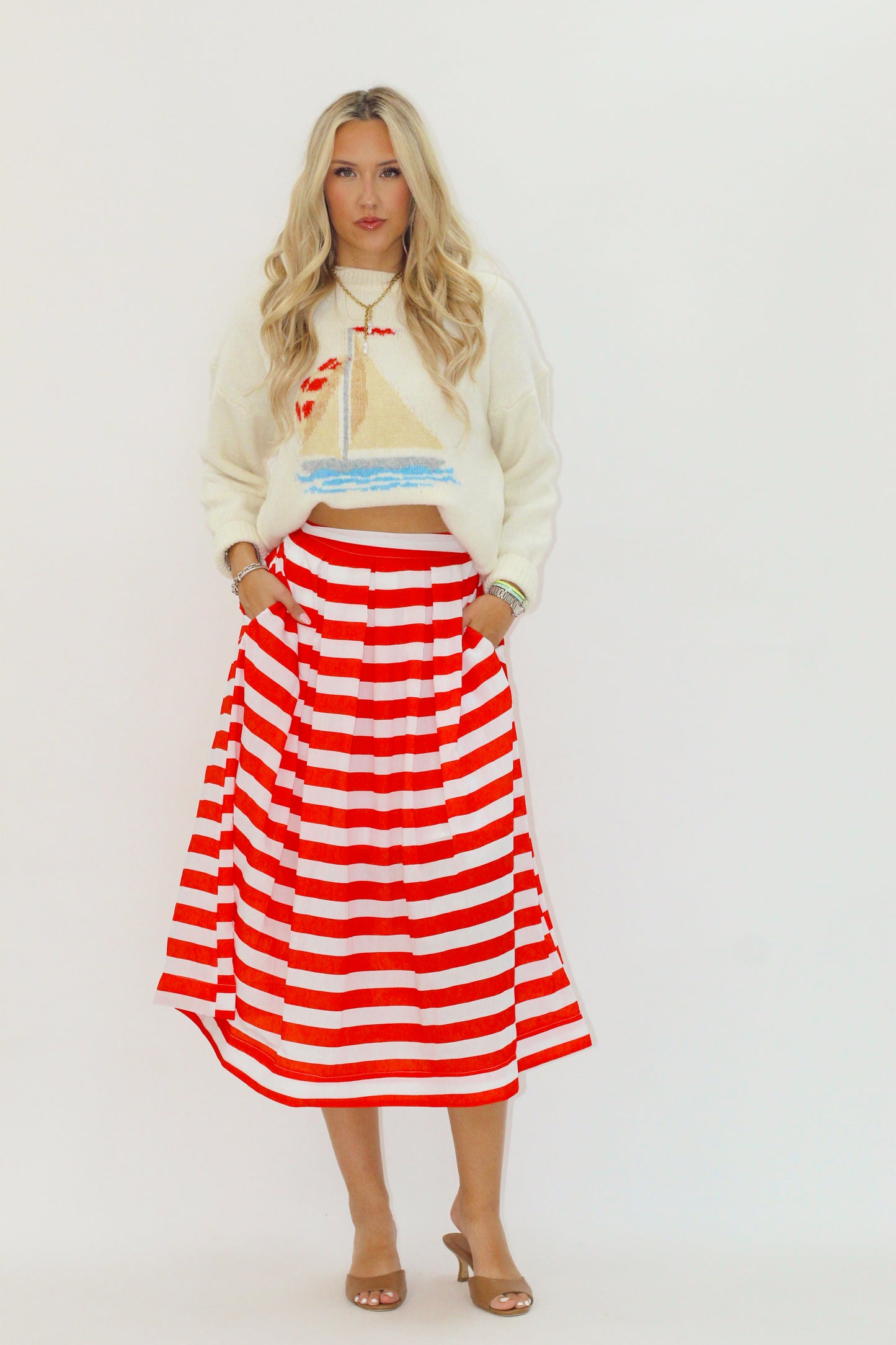 Arrived Midi Skirt