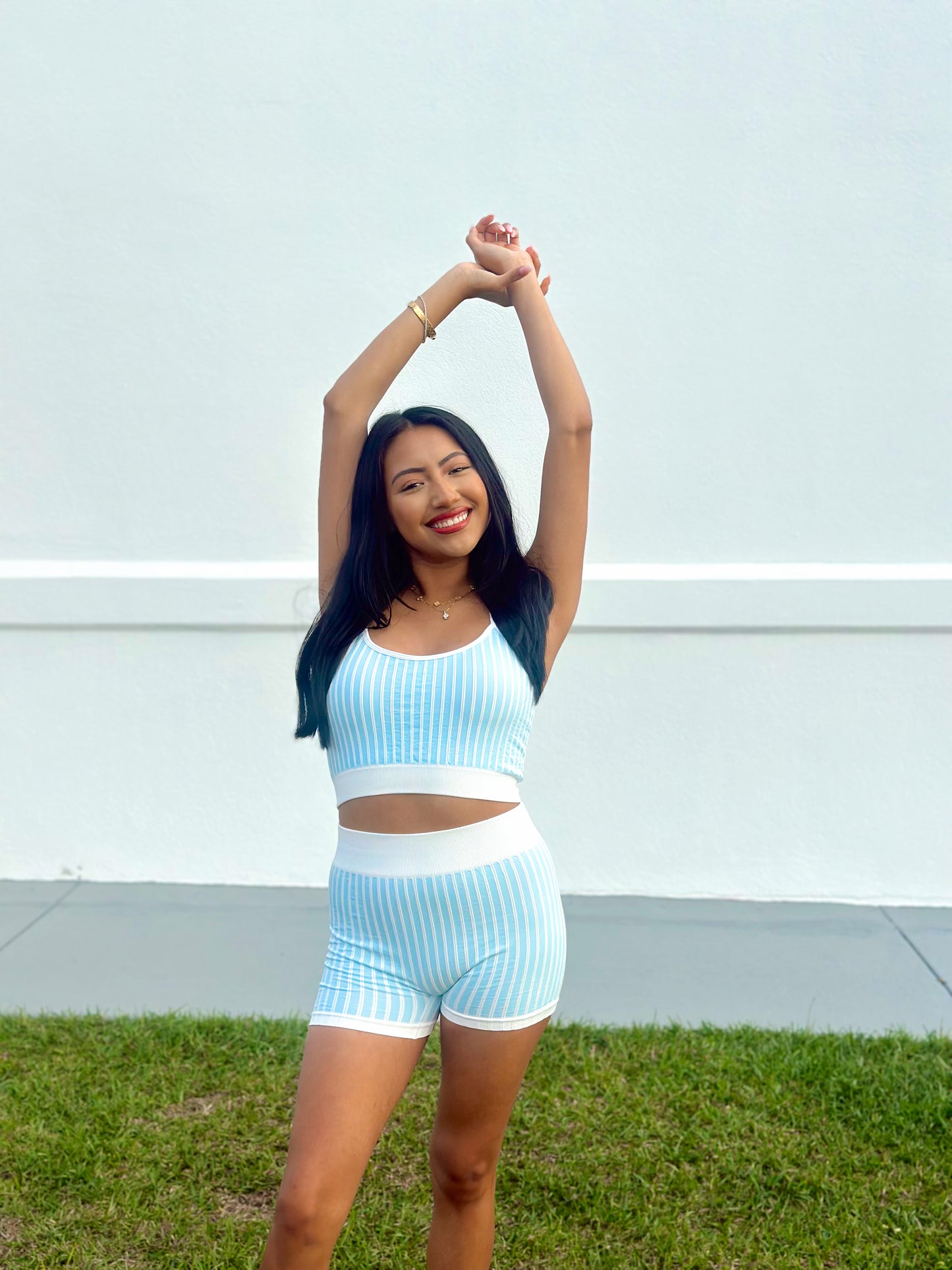 Blue lily activewear