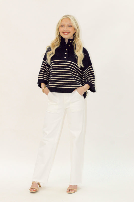 The Hampton Short Sleeve Sweater