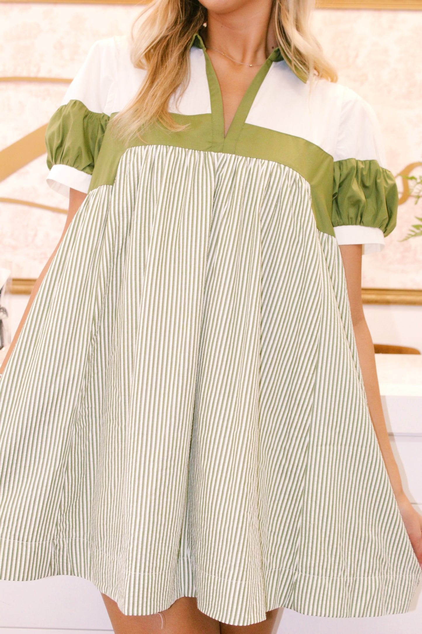 Olive Vine Dress