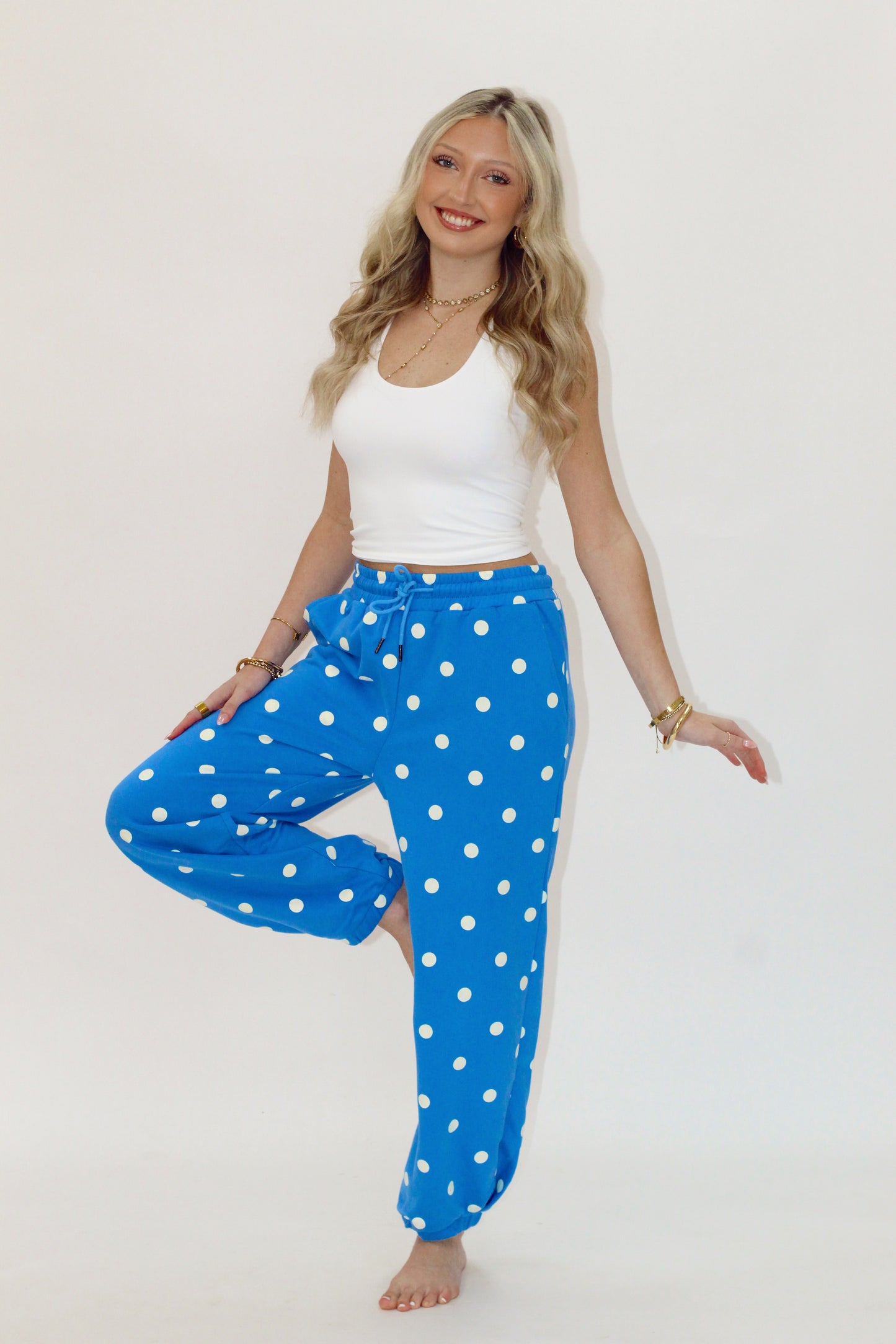 Coconut wave jogger pants