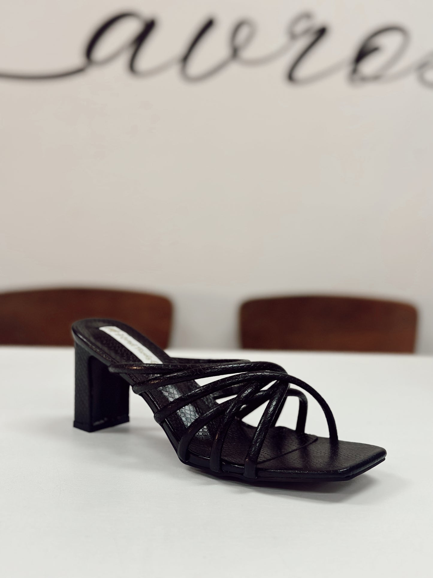 Black heel