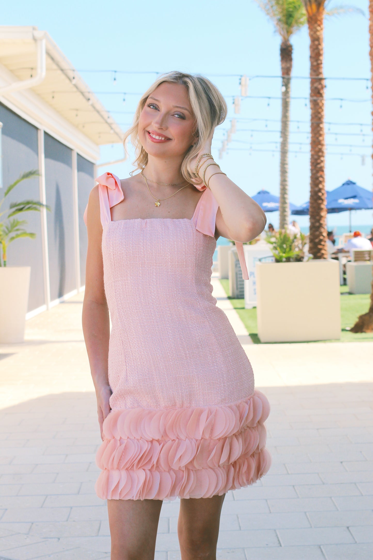 Pink peonies Dress