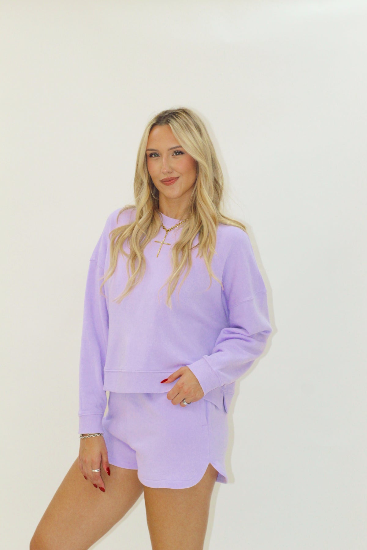 Berry Shorts Set