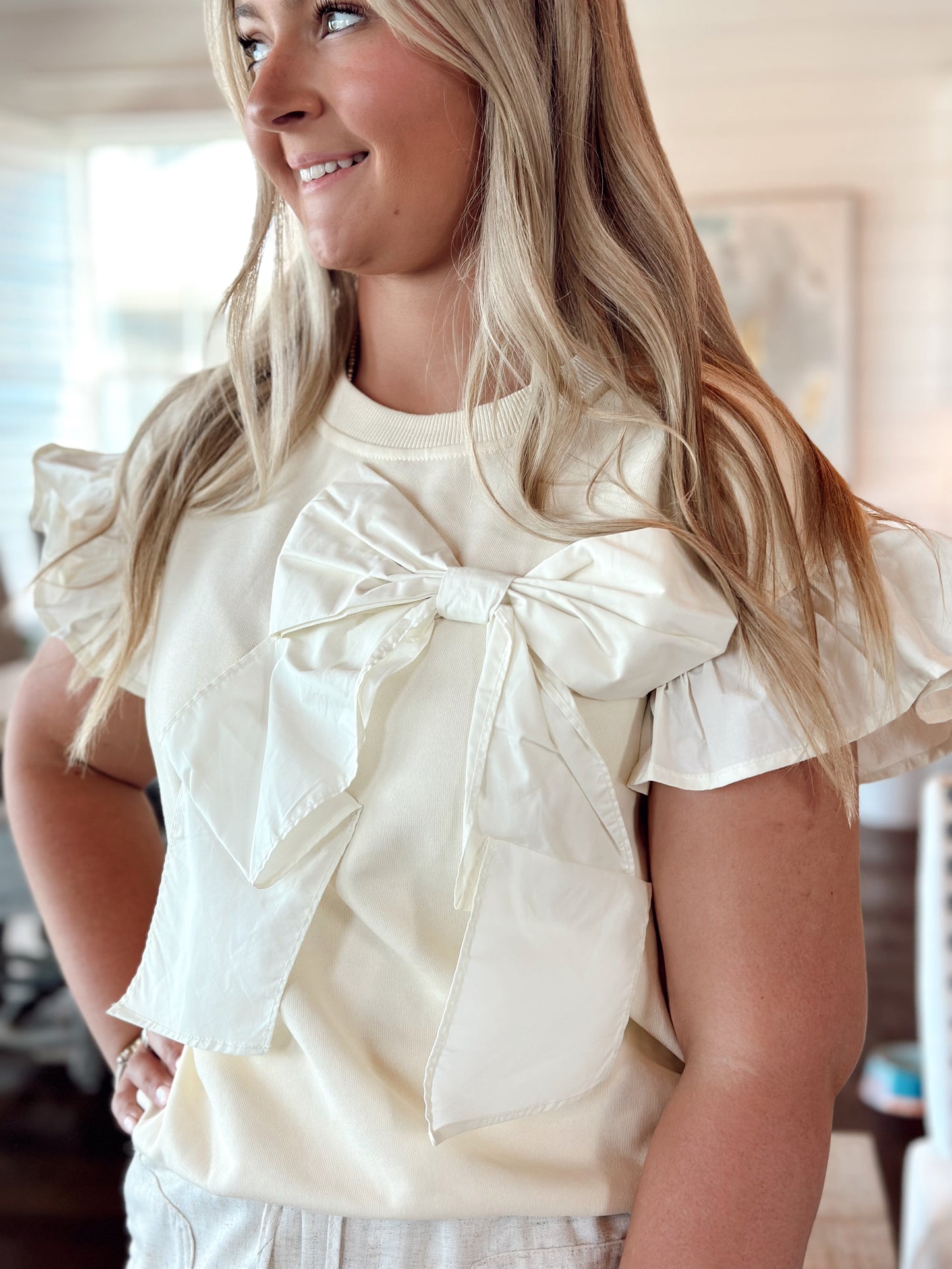 Vanilla crème top