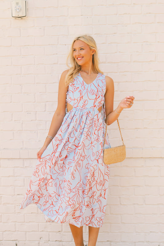 Coral reef dress