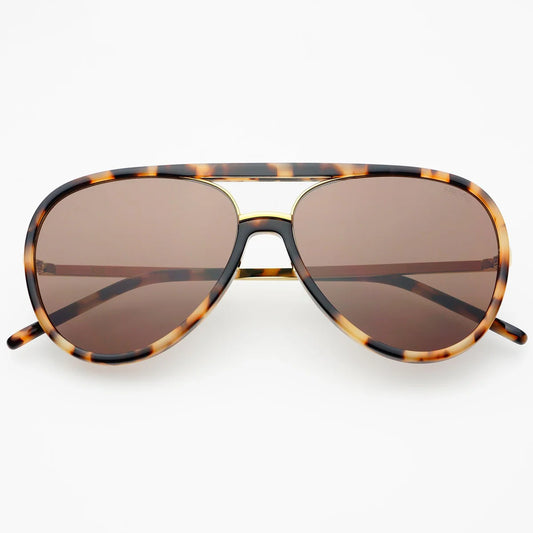 FREYRS Shay Aviator - Tortoise / Solid Brown