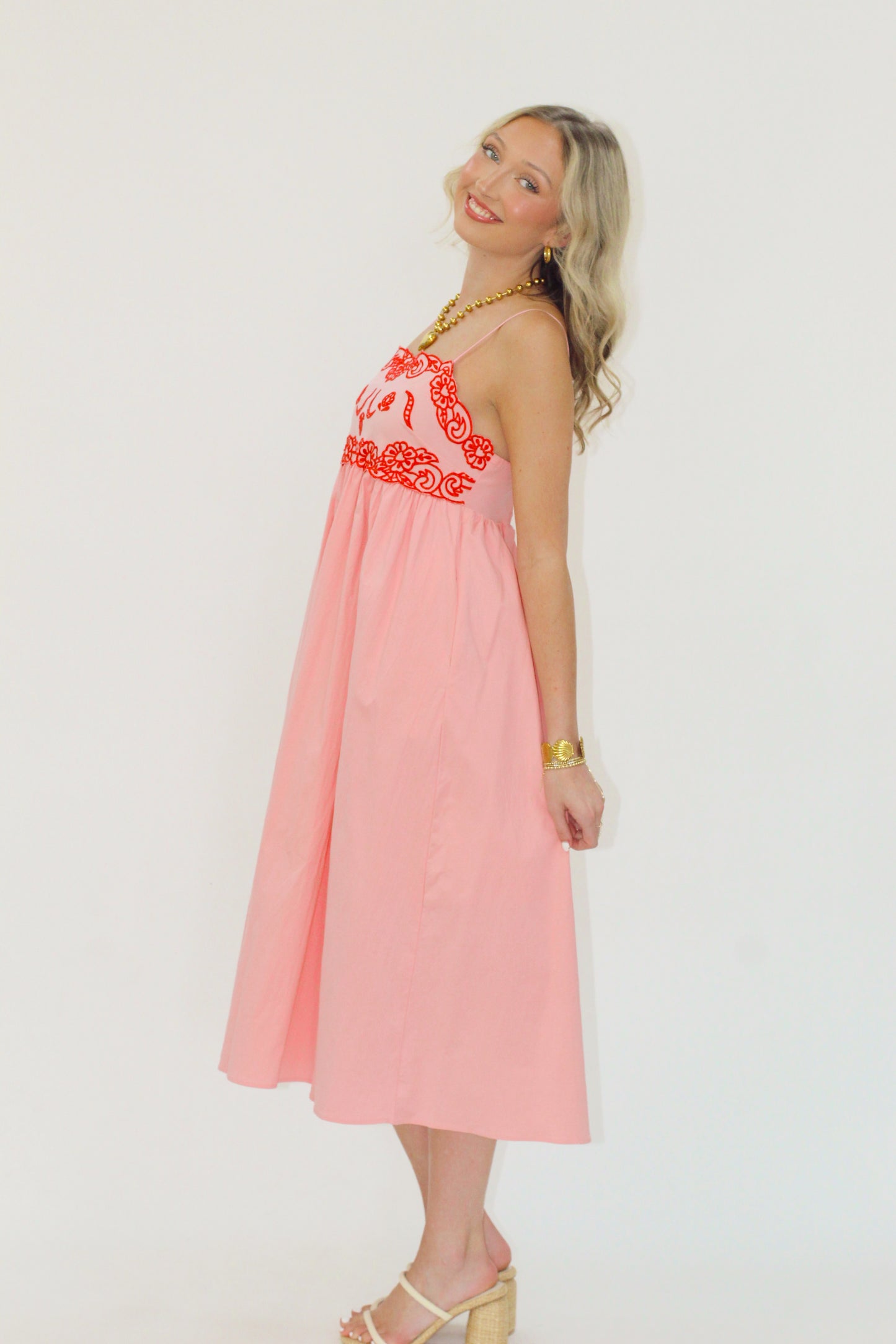 Coral Reef Pink Dress