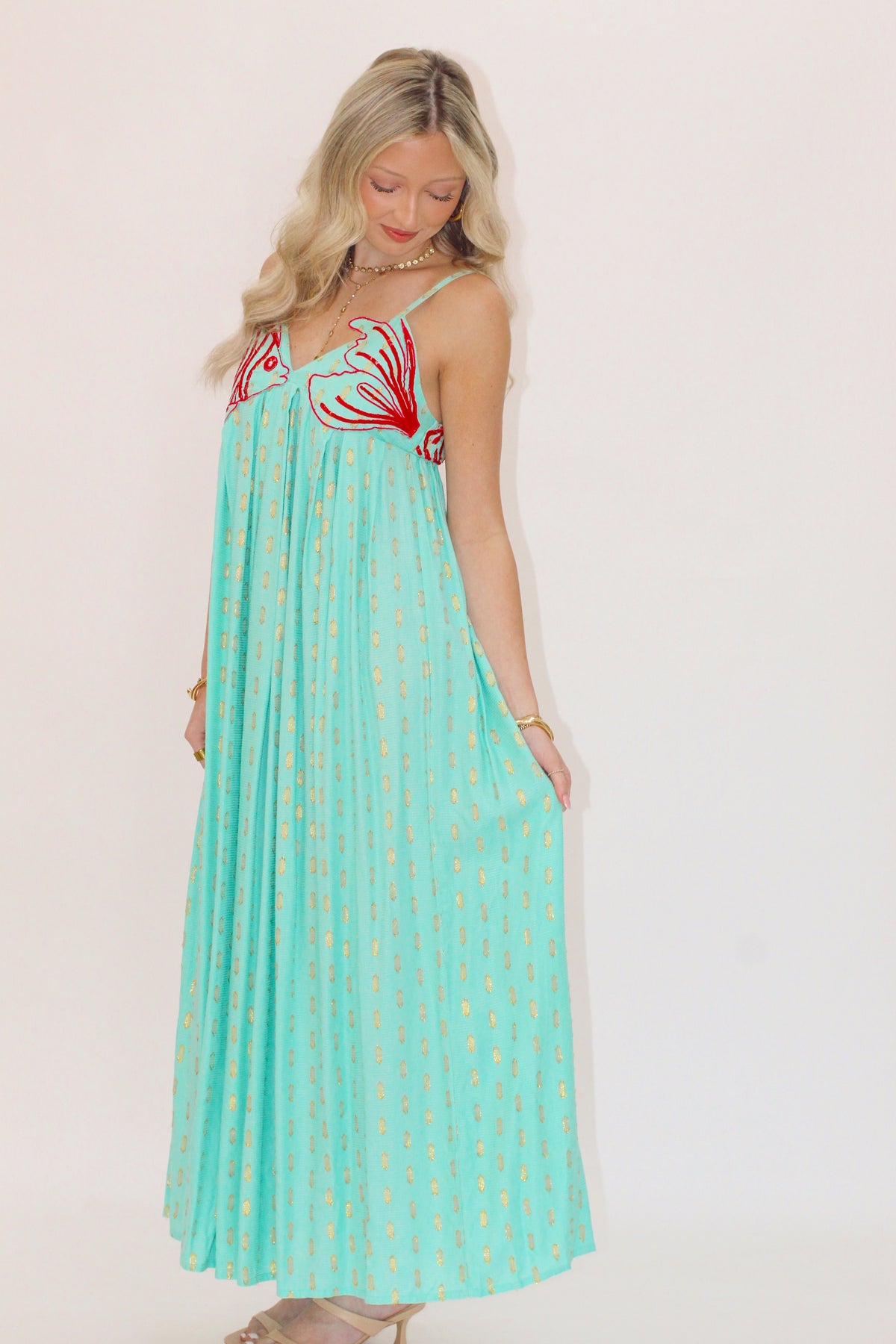 Blue Glow Fish Dress