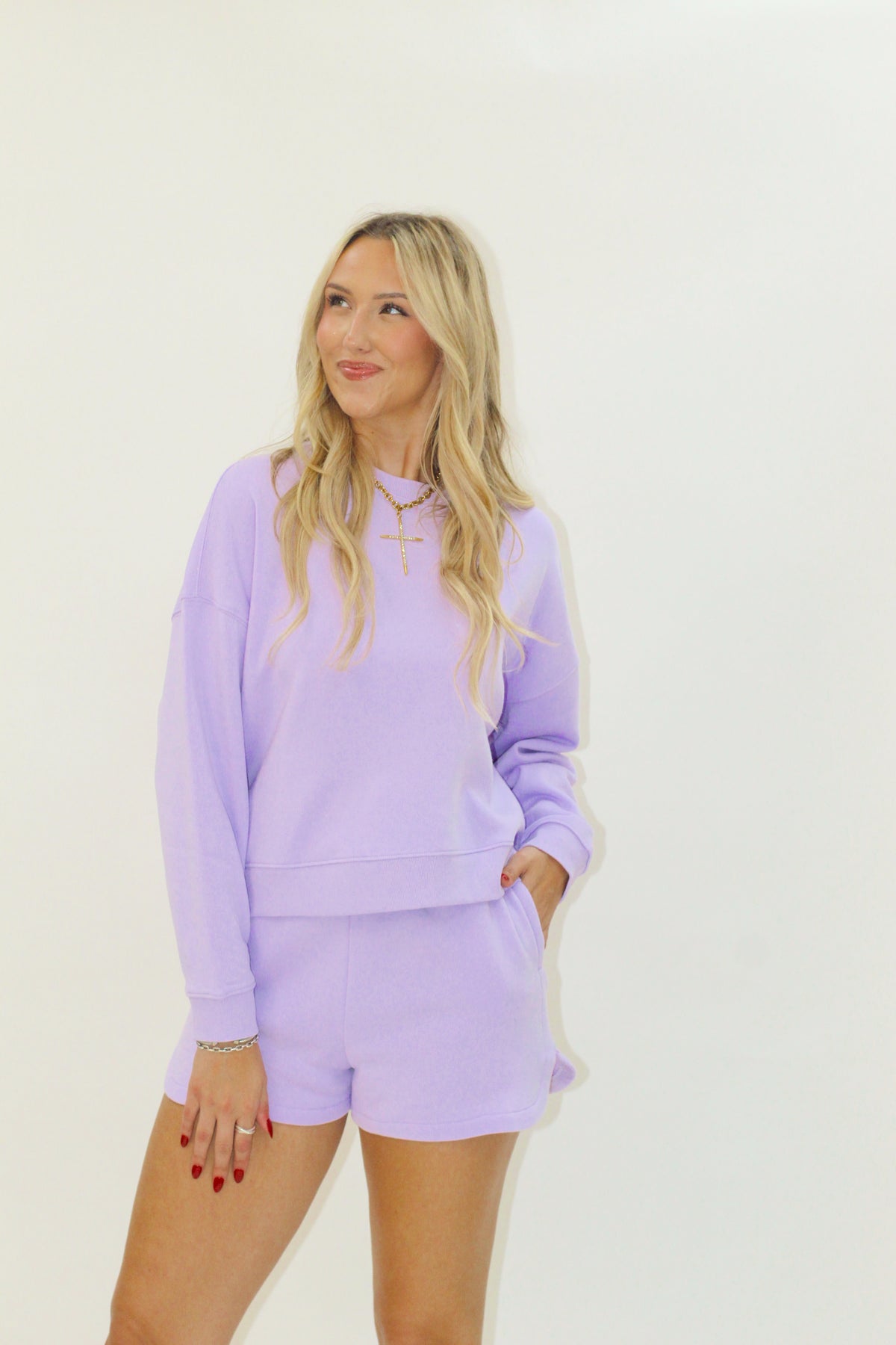 Berry Shorts Set