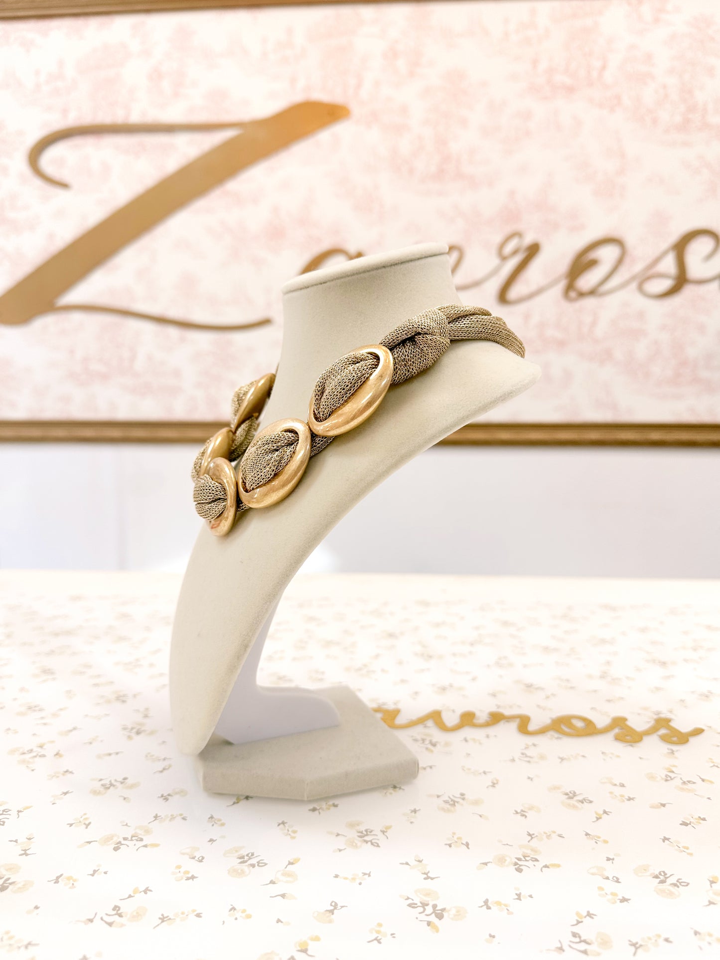 Linked Together Gold Necklace