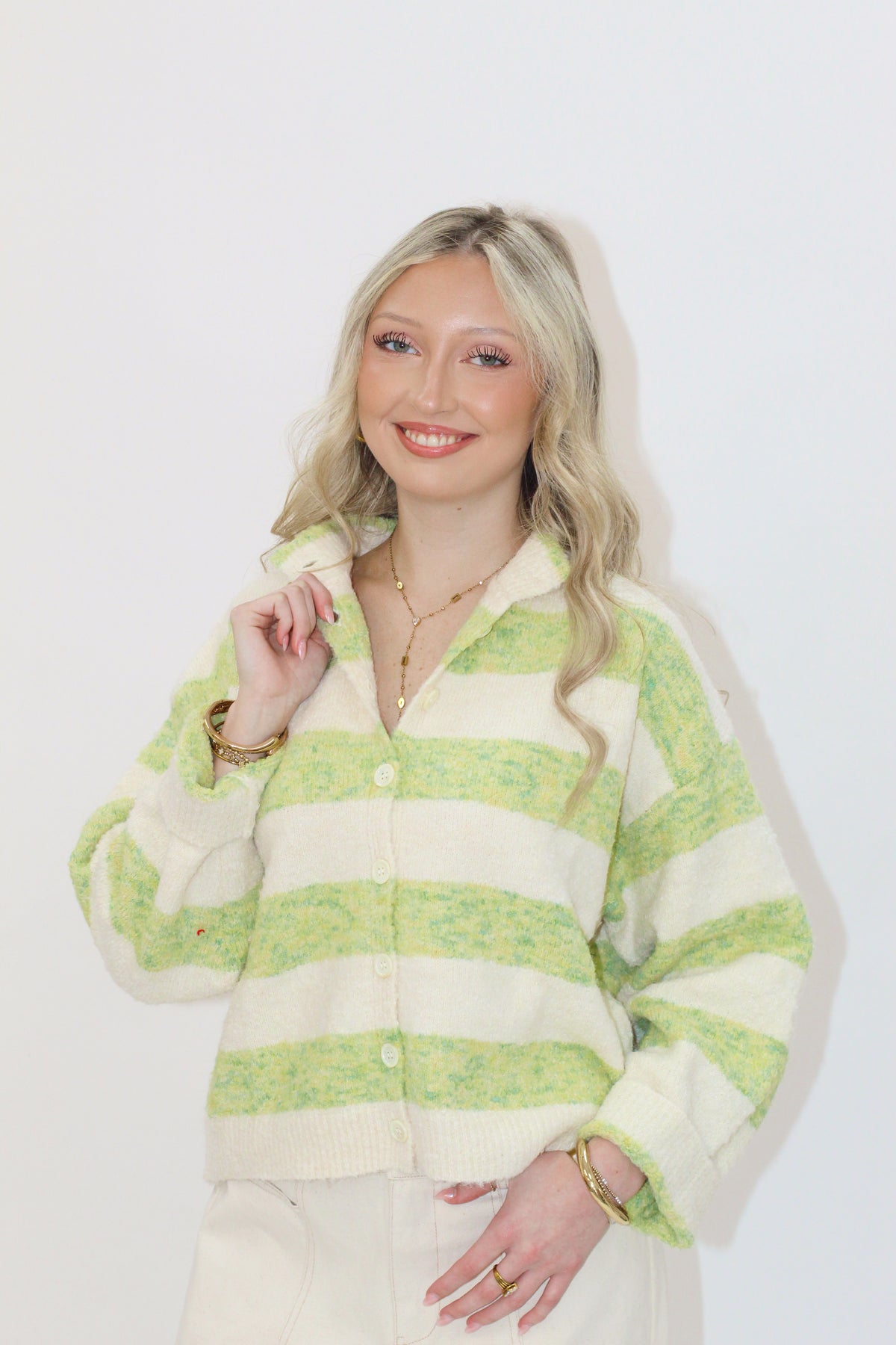 Brunch High Neck Cardigan