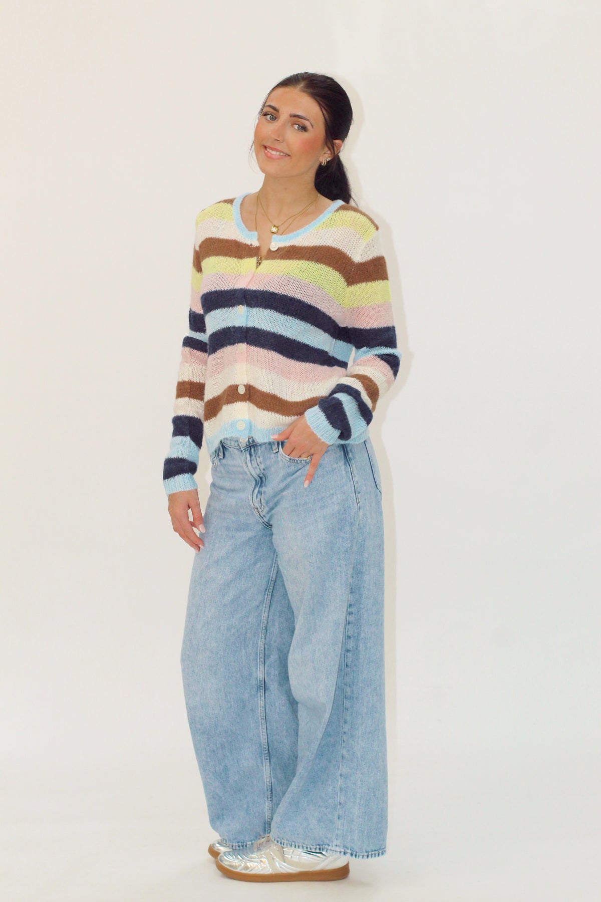 Cozy Living Striped Sweater